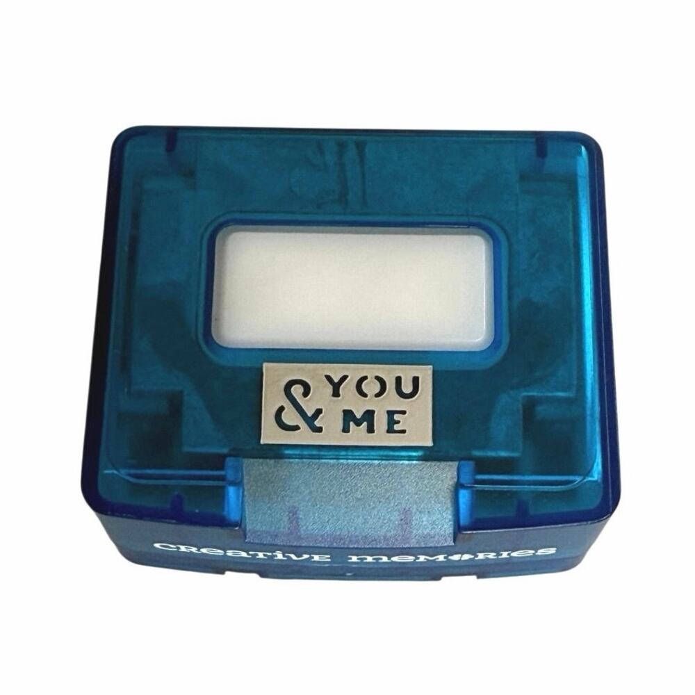 Retired Creative Memories punch out "you & me "